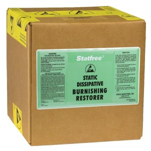 BURNISHING RESTORER, STATFREE 2.5 GAL BOX
